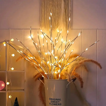 White Birch Branch Light LED