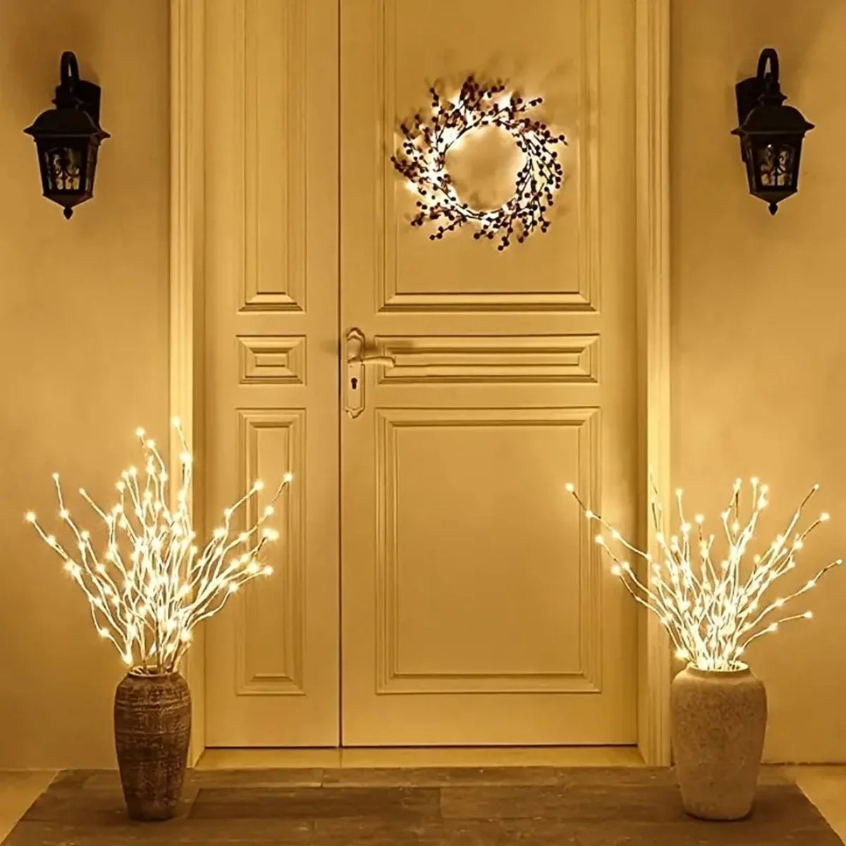 White Birch Branch Light LED