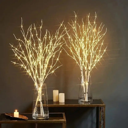 White Birch Branch Light LED