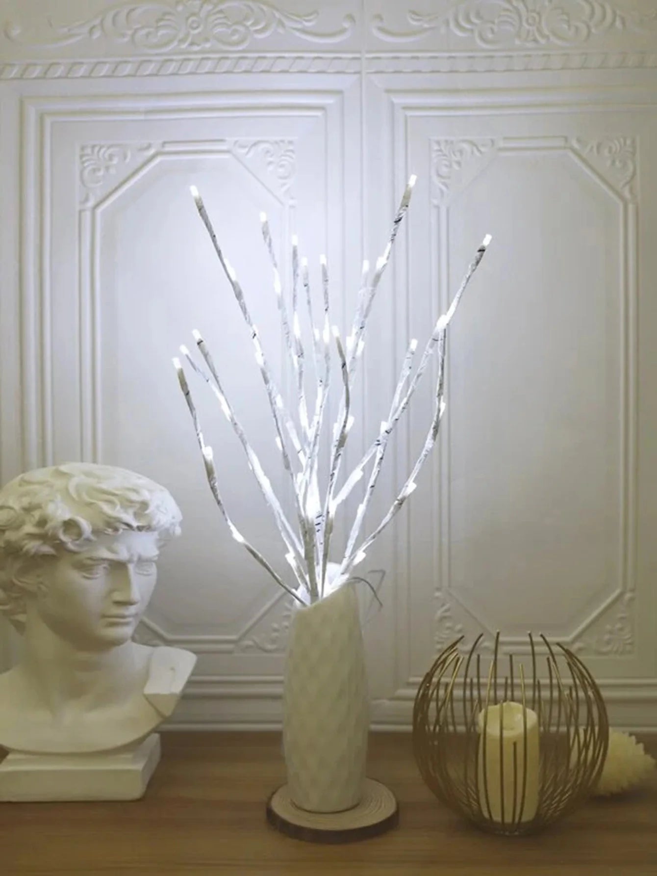 White Birch Branch Light LED